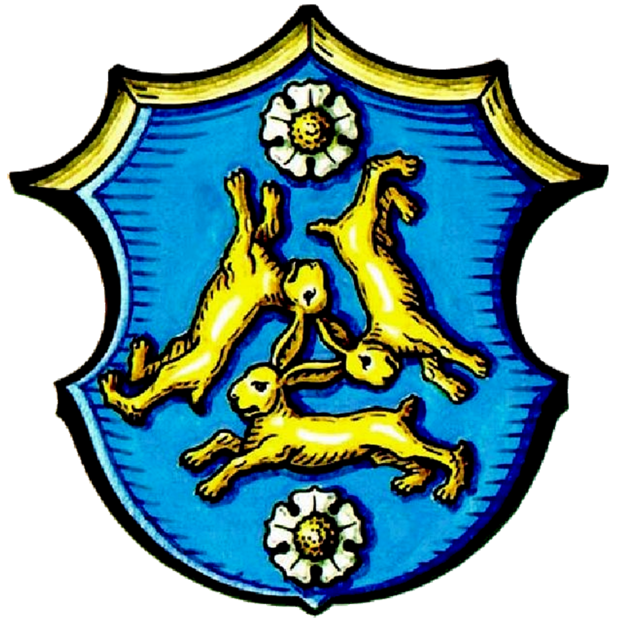 Wappen der Gemeinde Hasloch