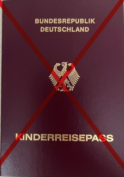 Kinderreisepass