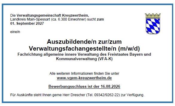 Stelle Ausbildung 2026